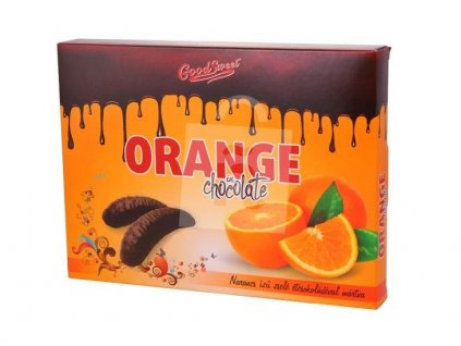 Kyslé, želé pomaranče v horkej čokoláde 190g - cukrovinky.sk