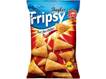 Fripsy chrumkavý snack s príchuťou chilli  - cukrovinky.sk