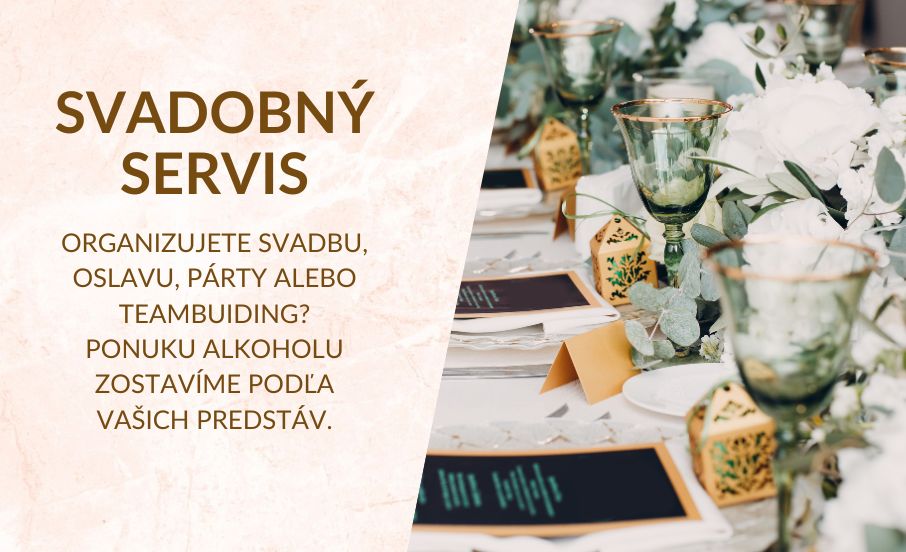 svadobný servis a alko catering