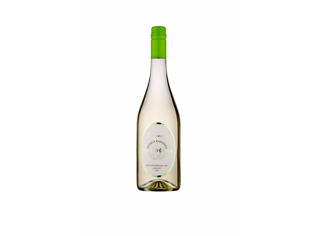 Pivnica radošina Frizzante Sauvignon blanc, polosuché, sýtené, perlivé 2021