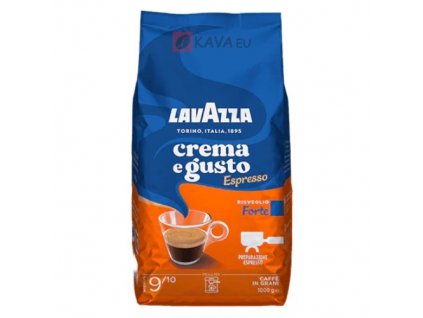 Lavazza Crema e Gusto FORTE, zrnková káva 1kg