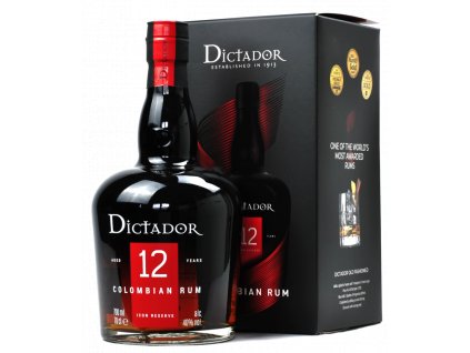 Dictador 12y 40% 0,7 l (kartón)