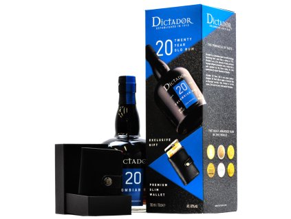 Dictador Distillery Icon Reserve 20YO 40% 0,7 l (darčekové balenie s peňaženkou)