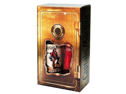 CAPTAIN MORGAN Spiced Gold rum 35% + pohár (kartón)