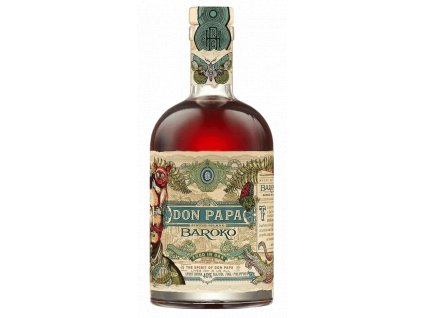 Don Papa Baroko 40% 0,7 l (čistá fľaša)