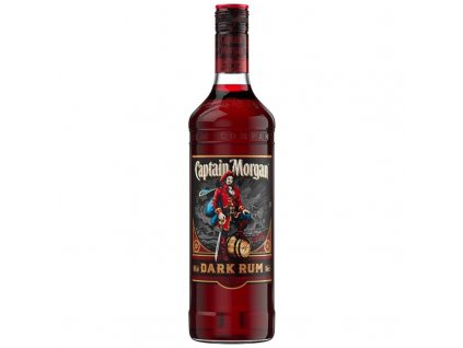 Captain Morgan Dark Rum 40% 0,7 l (čistá fľaša)