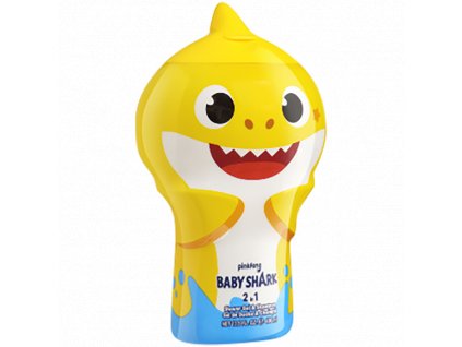 Sprchový gél a šampón Baby Shark 3D 2v1 400ml