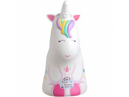 Sprchový gél a šampón Unicorn 3D 2v1 400 ml