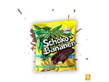 Hauswirth Banány v čokoláde 200g