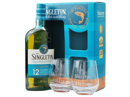 The Singleton 12y 40% 0,7 l (darčekové balenie 2 poháre)