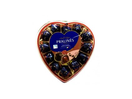 Maitre Truffout Pralinky s višňou v tvare srdca 140g