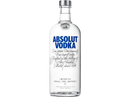 Absolut Vodka 40% 1 l (čistá fľaša)