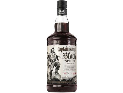Captain Morgan Black Spiced 1 lit 40% (čistá flaša)