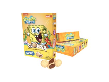Cloudiz Sponge Bob Mini Biscuits Cacoa Cream 30g