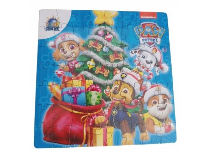 PAW PATROL Vianočné puzzle 50g