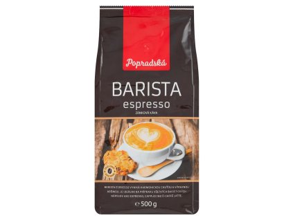 Popradská Zrnková káva BARISTA espresso 500 g