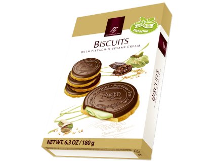 Kardinalki pistáciovo-sezamové sušienky 180g