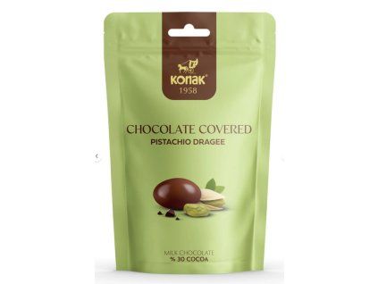 CHOCOLATE COVERED pistáciové dražé 85g