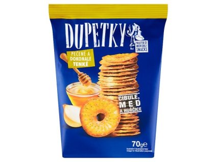 Dupetky Cibuľa, med a horčica 70 g