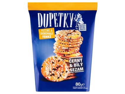 Dupetky Čierny & biely sezam 80 g