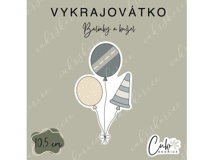 Balónky a kužel