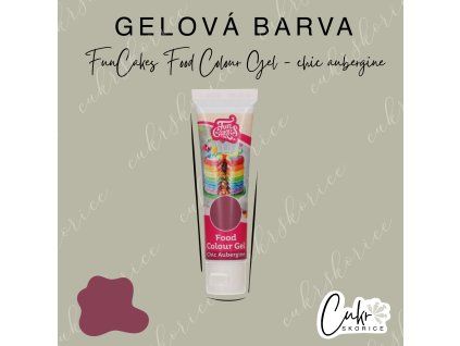 FunCakes - chic aubergine