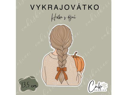 Holka s dýní