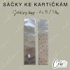 Celofánové sáčky 8x35 cm - na kartičky / 50ks