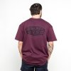 gas maroon back