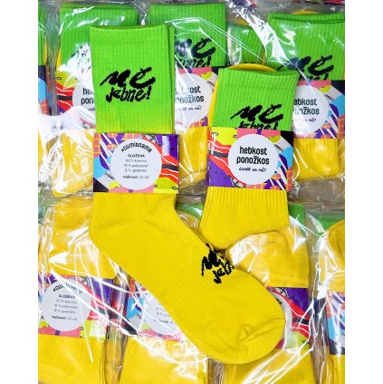 Batikos ponožkos Mě jebne bavlnos  Super dárek | Stylový dárek