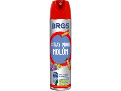 Bros - sprej proti šatním molům s vůní levandule 150 ml