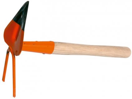 Motyčka srdcovka s hroty s násadou 30cm