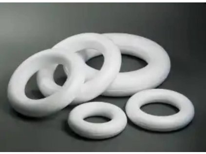 Kroužek polystyren - 27 cm