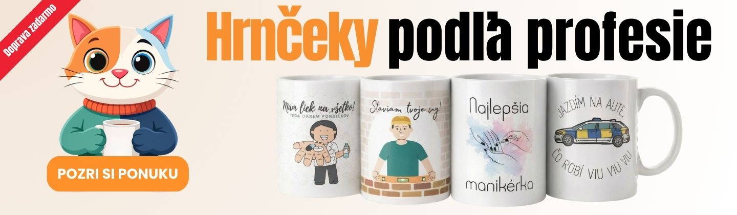 Hrnčeky podľa profesie