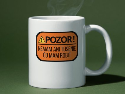 keramicky hrncek pozor 330ml 1