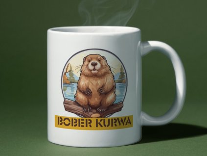 Keramický hrnček - Bobor 2, 330ml