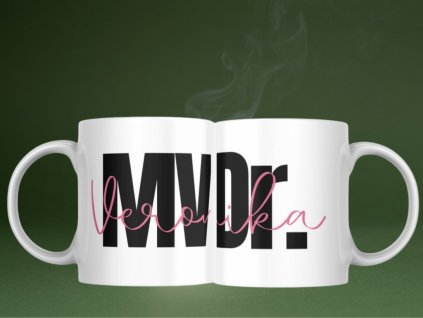 keramicky hrncek titul doktorka veterinarneho lekarstva 330ml 2