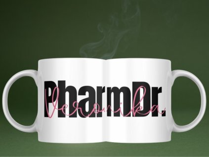 keramicky hrncek titul doktorka farmacie 330ml 2