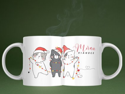 keramicky hrncek mnau vianoce 330ml 1