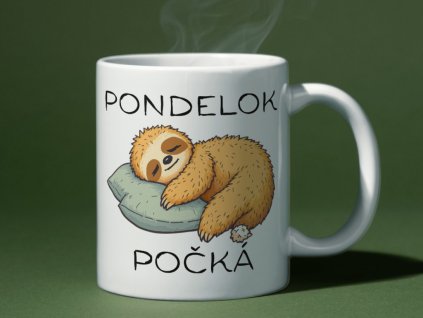 keramicky hrncek pondelok 330ml