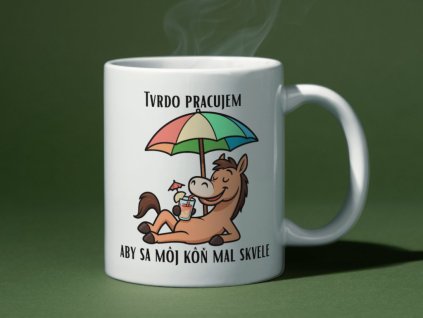 keramicky hrncek moj kon 1