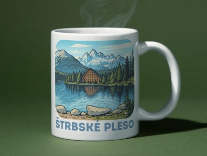 keramicky hrncek strbske pleso 1