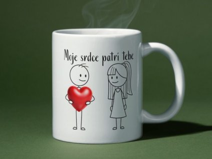 keramicky hrncek moje srdce 1