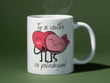 keramicky hrncek vsetko co potrebujem 330ml 1