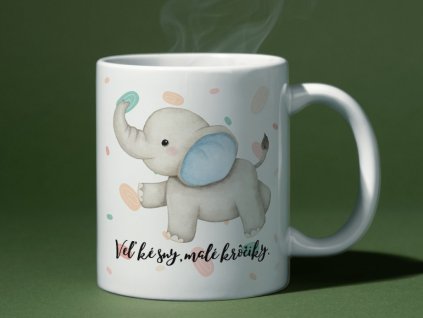 keramicky hrncek slonik 330ml