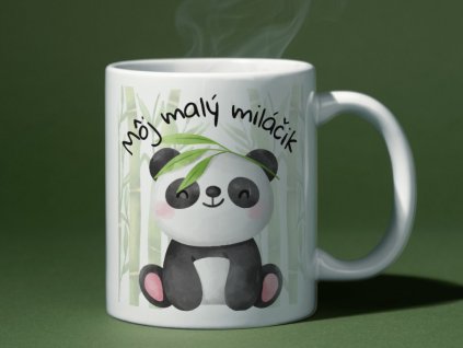 keramicky hrncek panda 330ml