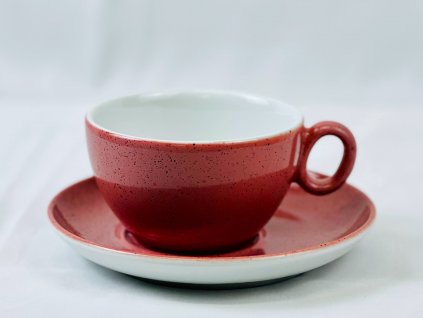 Caffe latte/čaj - hrnek Gobi 0,25l s excentrickým podšálkem