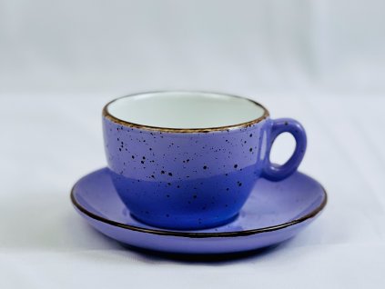 Cappuccino - hrnek Orion 0,17l s excentrickým podšálkem