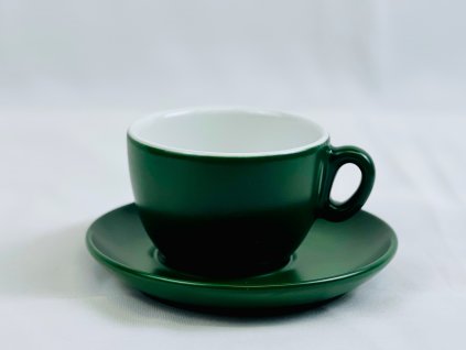 Cappuccino - hrnek Mat 0,17l s excentrickým podšálkem