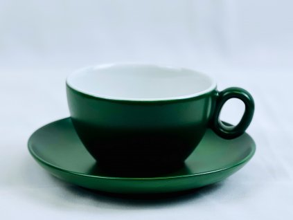 Caffe latte/čaj - hrnek Mat 0,25l s podšálkem